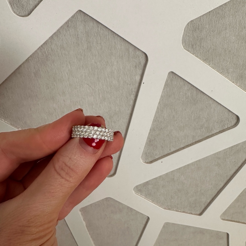 1.38 CARAT Pave Diamond Band- Diamonds Direct